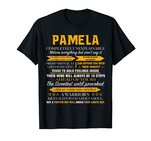Pamela completely unexplainable shirt, name Pamela shirt