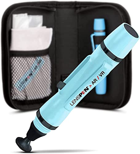 LensPen VR Headset Cleaning Kit Gift - Trust Original Black Carbon Patent Tech - Remove Fingerprints Dust Grease Reduce Fog to Clean Augmented & Virtual Reality Goggles  Oculus Valve Index PS4 Vive