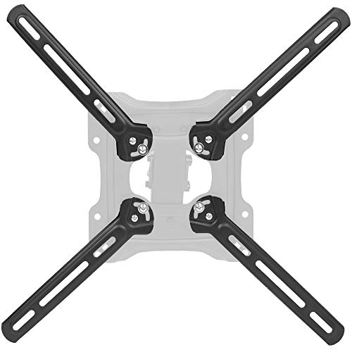 VIVO Steel VESA Mount Adapter Plate Brackets for LCD Screens, Conversion Kit for VESA up to 400x400mm, MOUNT-AD4X4