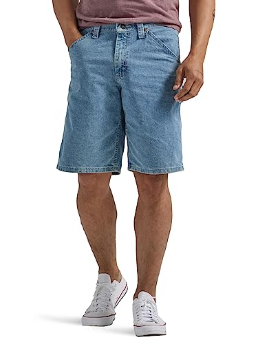 Lee Men's Carpenter Jean Short, Retro Stone, 38