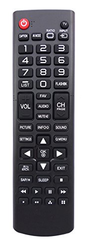 Universal Remote Control for Lg TV 40LH5000 42LF5600 43LJ5500 49LF5100 49LF5400 49LF5500 49LJ550M 49UF6700 50LF6000 55LF6000 55LJ5500 55LJ550M