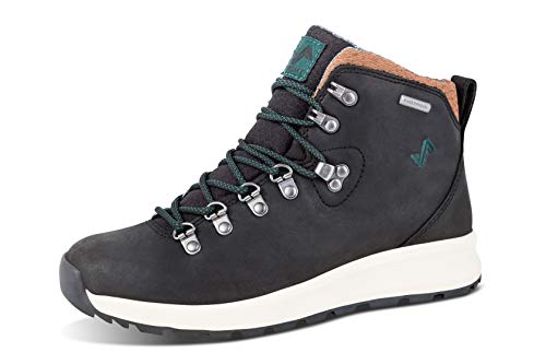 Forsake Thatcher - Women's Waterproof Leather Hiking Boot (10 M US, Black)