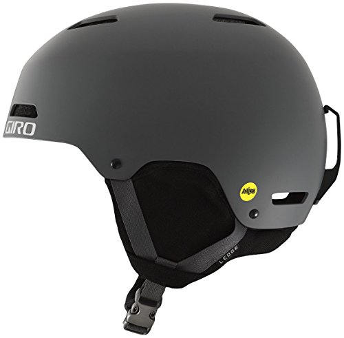 Giro Ledge MIPS Ski Helmet - Snowboard Helmet for Men, Women & Youth - Matte Dark Shadow Medium