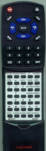 Replacement Remote Control for MAGNAVOX 20MF251W, 20MF251W37, 996500037819