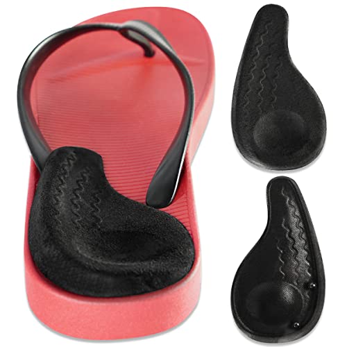 Dr. Shoesert Supination & Overpronation Shoe Insoles, Medial & Lateral Heel Wedge Corrective Gel Inserts for Men and Women (Black - Upgraded, 1 Pair)