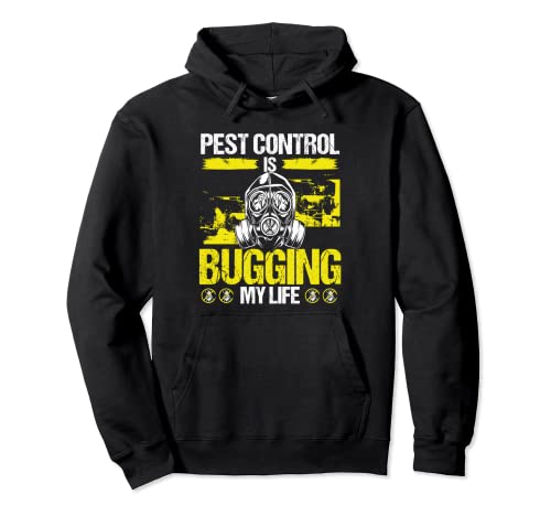Pest Control Worker Extermination Animal Control Officer Pullover Hoodie