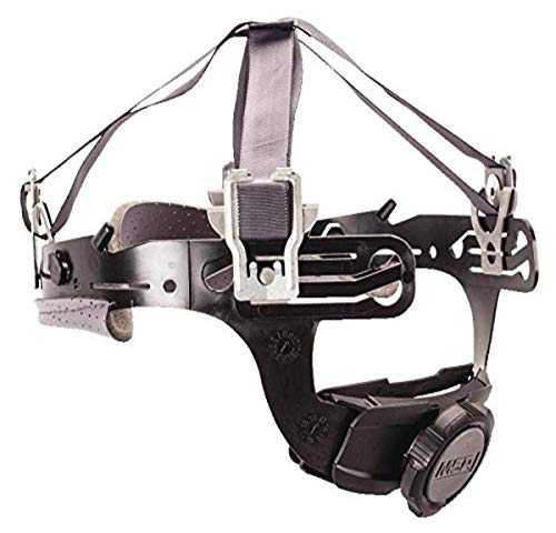 MSA 10126693 Fas-Trac III Replacement Suspension - 4-Point Attachment, Size: Large, Skullgard Helmet Accessory, Cap-Style Hard Hat Suspension, Adjustable Component, Replaceable & Durable Gear, BLACK