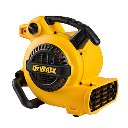 DEWALT DXAM-2260 Portable Air Mover/Floor Dryer, 600 Cfm, Yellow+black