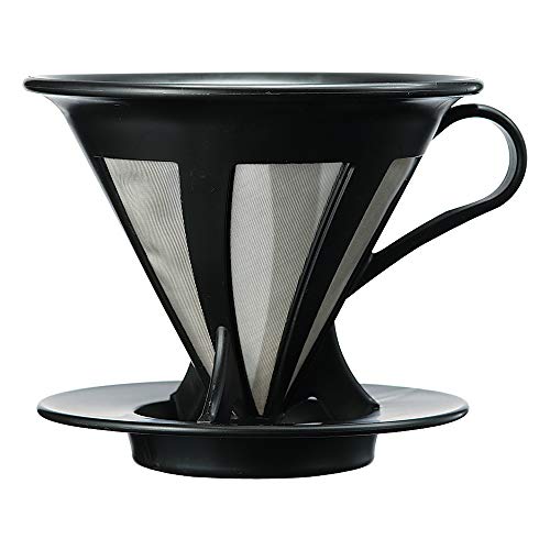 Hario 'Cafeor' Stainless Steel Mesh Coffee Dripper, Size 02, Black