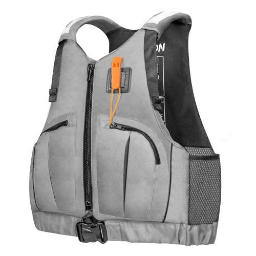 FRITTON Adult Watersport Vest with Breathable Mesh & Premium 600D Fabric for Fishing, Canoeing, Boating, Stand-up Paddling