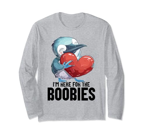 Blue Footed Booby Stuffed Animal Plush Blue Foot Boobie Long Sleeve T-Shirt