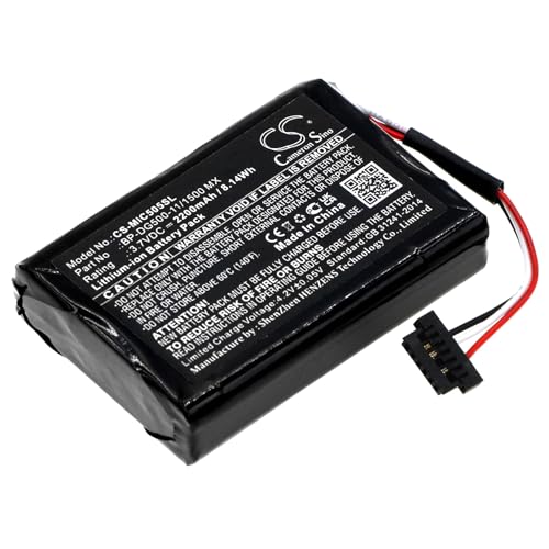 VI VINTRONS Battery for Magellan Cyclo 500 HC, Cyclo 505 HC, BP-DG500-11/1500 MX, BP-400H-11/1200 MX,