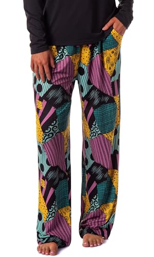 The Nightmare Before Christmas Women's I Am Sally Sleep Pajama Lounge Pants (Small) Multicolored