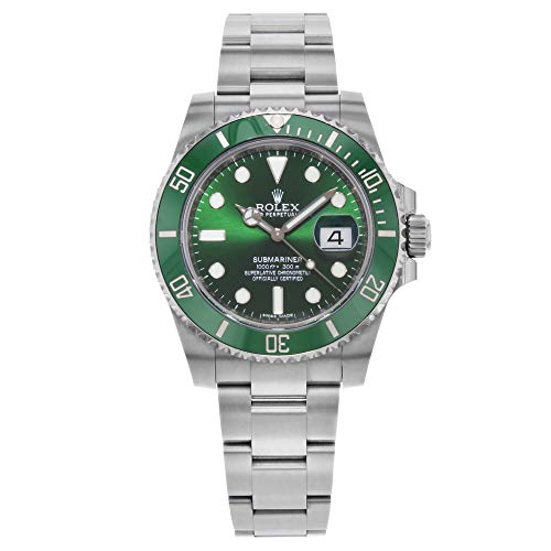 Rolex Submariner 'Hulk' Green Dial Men's Luxury Watch M116610LV-0002