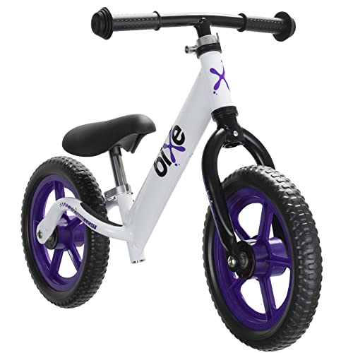 Bixe Aluminum Balance Bike for Kids and Toddlers - (Lightweight - 4LBS) - Toddler Bike - No Pedal Sport Training Bicycle - Bikes for 2, 3, 4, 5 Year Old - Purple