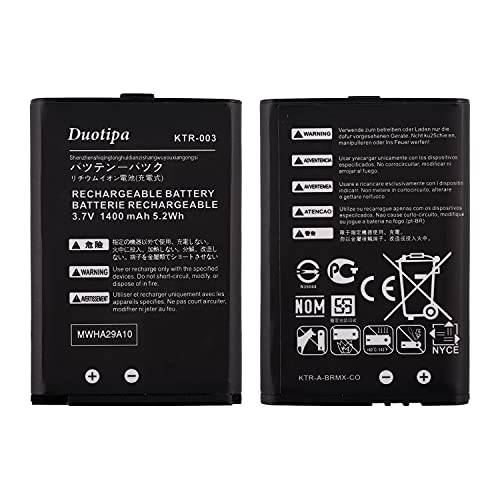 Duotipa KTR-003 Battery Compatible with 3DS N3DS