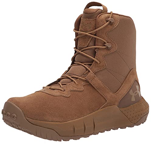Under Armour mens Micro G Valsetz Lthr Military and Tactical Boot, Coyote (200 Coyote, 10.5 US