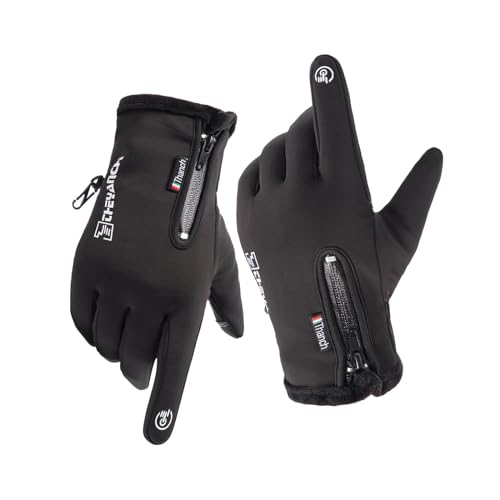GORELOX Winter Warm Gloves,Touchscreen Cold Weather Driving Gloves Windproof Anti-Slip Sports Gloves for Cycling Running Skiing Hiking Climbing,Men ＆ Women