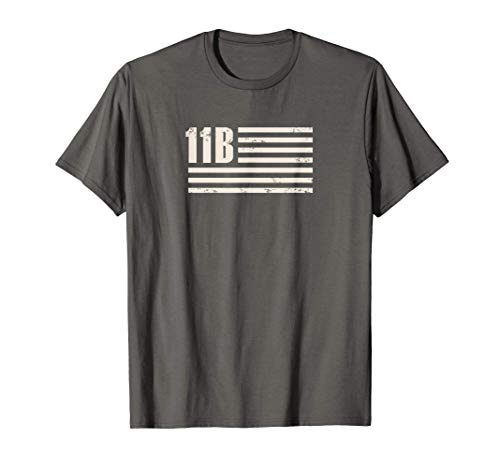 MOS 11B Infantryman Subdued Flag T-Shirt