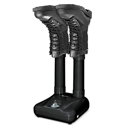 Odor Crusher Ozone Odor Eliminator & Shoe Dryer, Shoe Odor Eliminator, Cleans, Travel Boot Warmer, Dries and Removes Odors from Boots, Gloves, and Helmets