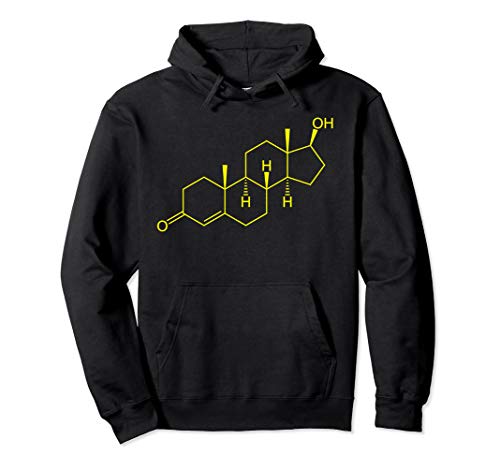 Testosterone Molecule Biology Science Hoodie