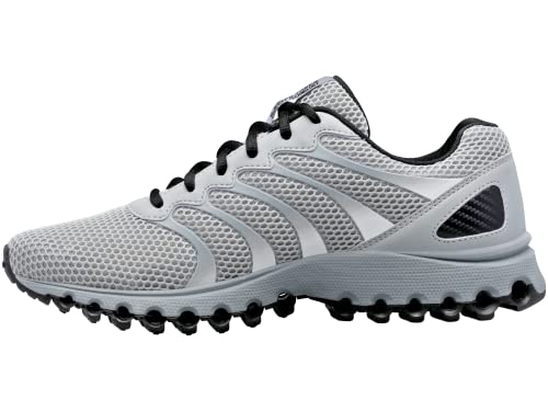 K-Swiss Men's Tubes 200 Training Shoe, Highrise/Black/White, 10.5 M