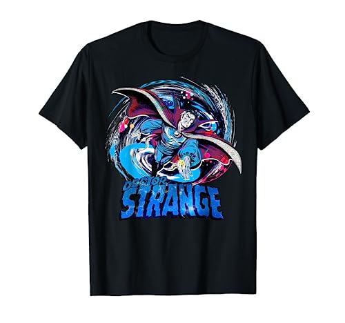 Marvel Doctor Strange Classic Retro Magic Warp Logo T-Shirt T-Shirt