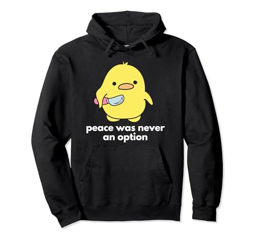 Peace Was Never An Option Pullover Hoodie