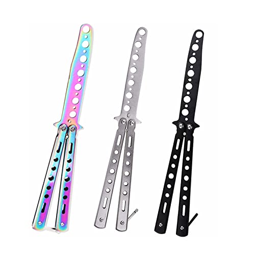 KALOPEZY 3 Pack Practice Tools Game Equipment for Practice, Stainless Steel Set of 3 Color