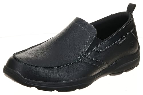 Skechers Men's Relaxed Fit: Harper-Forde Slip-On Loafer, Black, 10.5 M US