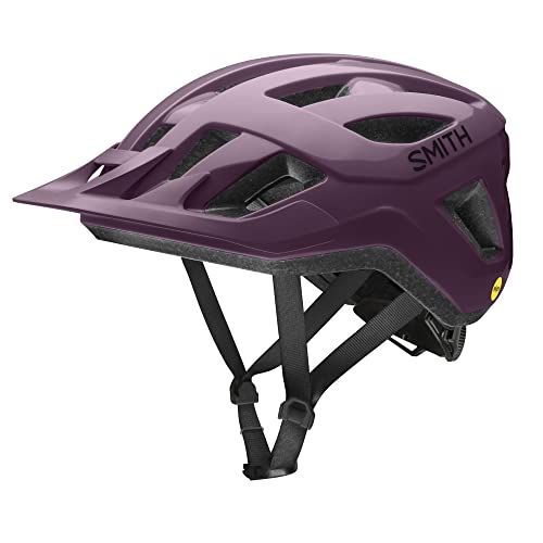 SMITH Convoy MTB Cycling Helmet – Adult Mountain Bike Helmet with MIPS Technology + Visor – Lightweight Impact Protection for Men & Women – Amethyst, Medium