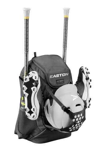 Easton | Walk-Off NX Backpack Bag Series | Adult | Team Logo Embroidery Panel | Black
