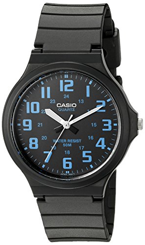 Casio Men's 'Easy To Read' Quartz Black Casual Watch (Model: MW240-2BV)