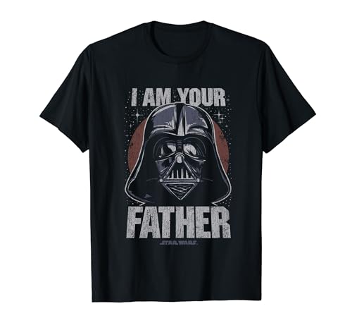 Star Wars Darth Vader I Am Your Father Dark Portrait Disney+ T-Shirt