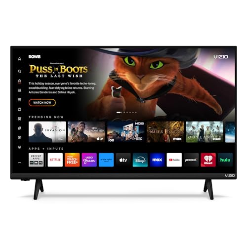 VIZIO 32-inch D-Series Full HD 1080p Smart TV with Apple AirPlay and Chromecast Built-in, Alexa Compatibility, D32fM-K01, 2023 Model