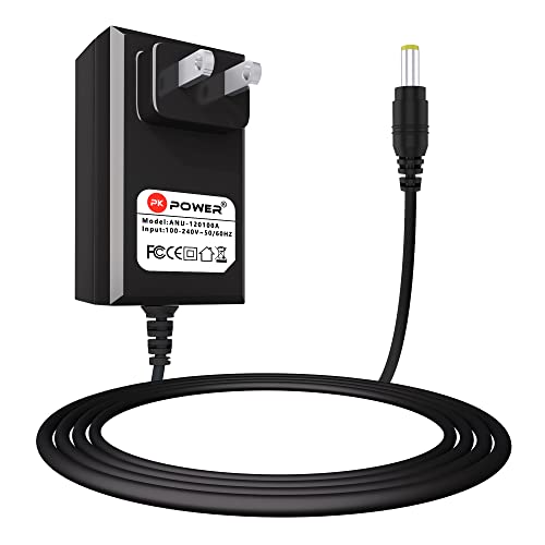 PKPOWER AC Power Adapter Charger for Sony Blu-Ray Disc DVD Player BDP-BX350 BDP-BX370 BDP-BX650 BDP-BX670, Power Supply for Sony BDP-S1200 BDP-S1500 BDP-S3200 BDP-S3500 BDP-S6700 DVD Player