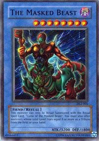 Yu-Gi-Oh! - The Masked Beast (DL2-001) - Duelist League Prize Card - Limited Edition - Super Rare