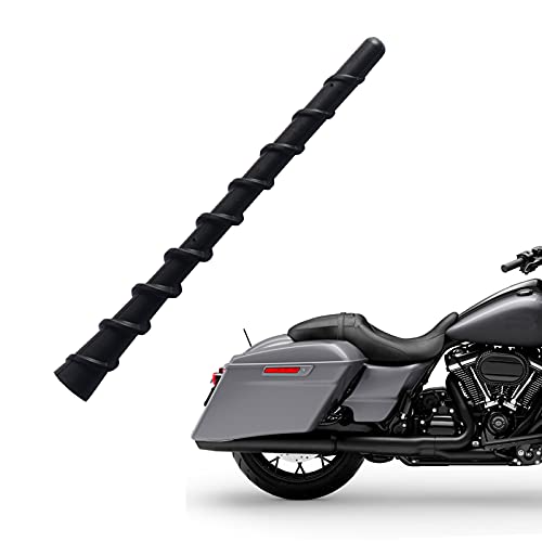 Jamscar Short Motorcycle Antenna Compatible for Harley Davidson Tour Electra Road Street Glide Trike Ultra Classic 1989-2023| 7' Flexible Antenna Replacement | Designed for Optimized Radio Reception