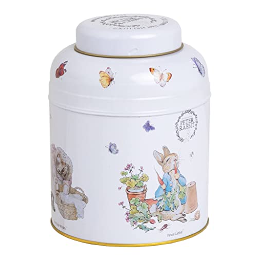 New English Teas Beatrix Potter Peter Rabbit Tea Caddy with 80 English Breakfast Teabags