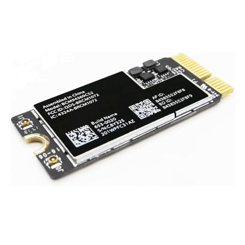 AOYOUI WiFi Bluetooth Airport Wireless Card Replacement for MacBook Air 11' A1465 (2013, 2014, 2015) 13' A1466 (2013, 2014, 2015, 2017) (661-7465, 661-7481, 653-0023) Model BCM94360CS2
