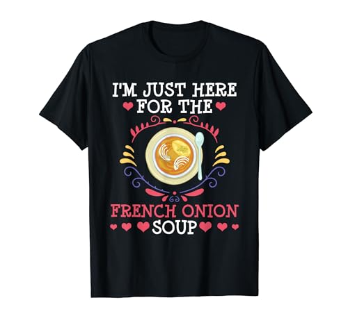 French Onion Soup Recipe Mix Bowl Japanese Cheese T-Shirt