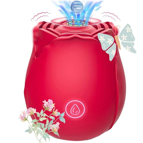 Testudo 2024 New Adjustable Modes Massage Tools for Date Night, Washable Quiet Mini Body Massager for Gift Tool Party Gifts Wedding Gifts Red D-04