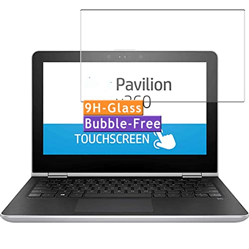 Vaxson Tempered Glass Screen Protector, compatible with HP Pavilion x360 14-ba100/ba122tu/ba104na/ba103tu/ba153cl/ba175nr/ba125cl/ba110nr 14' Visible Area, 9H Film Protector [Not Full Coverage]