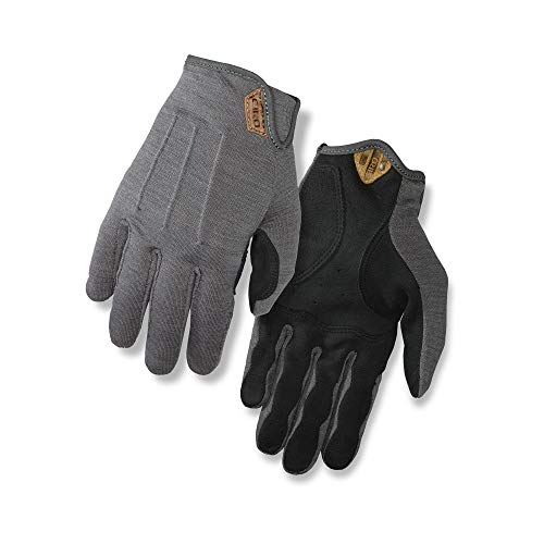 Giro D'Wool Men's Urban Cycling Gloves - Titanium (2020), Medium