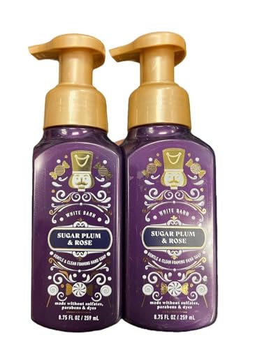 Bath and Body Works Foaming Hand Soap (Sugar Plum & Rose 2 pk)