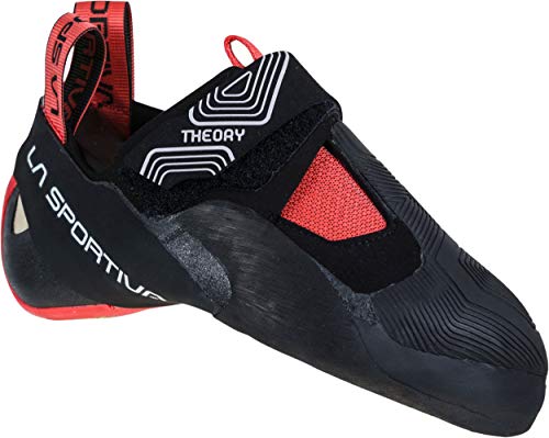 La Sportiva Theory Climbing Shoe - Women's Black/Hibiscus 39