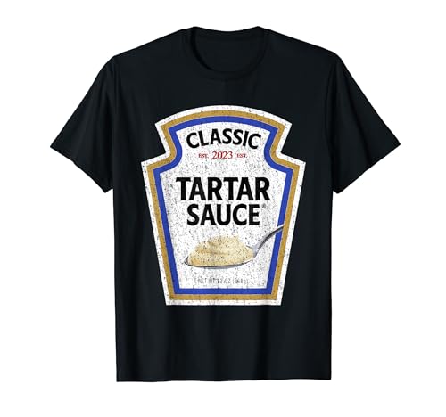 Tartar Sauce Halloween 2023 Costume Matching Couple T-Shirt