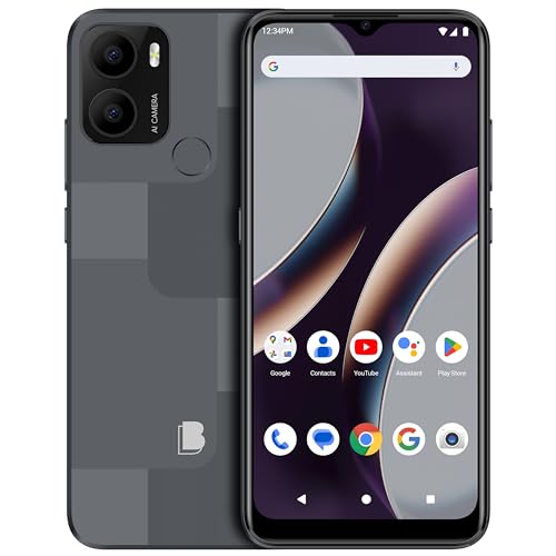 BLU G43 | 2024 | All-Day Battery | Unlocked | 6.5” HD+ Infinity Display | 64GB | Dual 13MP Camera | US Version | US Warranty | Grey