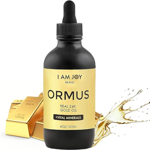 I Am Joy co. Ormus Gold Oil Monoatomic Helps to Decalcify Pineal Gland, Repair DNA, Increase Manifestation Speed - Rich with Minerals Platinum, Iridium Using Non Chemical Solvent Extraction 4oz