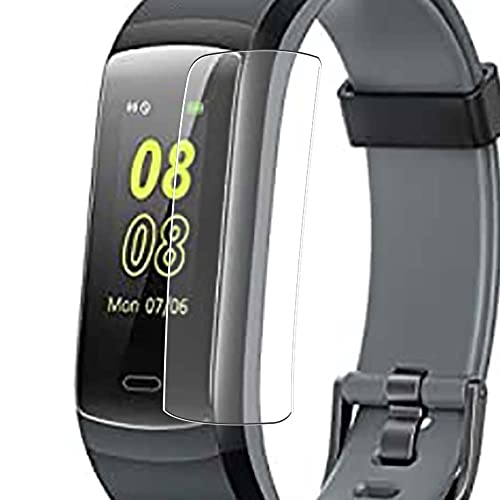 Puccy 3 Pack Screen Protector Film, compatible with Willful YAMAY SW351 Fitness Tracker smartwatch TPU Guard （ Not Tempered Glass Protectors ） new version